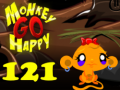 ગેમ Monkey Go Happy Stage 121