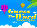 खेल Guess the Word Holiday Edition