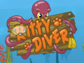 खेल Kitty Diver