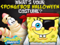 ગેમ What's your spongebob halloween costume?