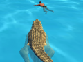 खेल Crocodile Simulator Beach Hunt