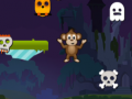 खेल Halloween Monkey Jumper