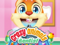 ગેમ Crazy Animals Dentist