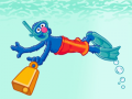 ಗೇಮ್ 123 Sesame Street: Underwater Sink or Float