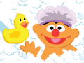 खेल 123 Sesame Street: Ernie's Bathtime Fun