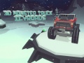 खेल 3D Monster Truck: Icy Roads