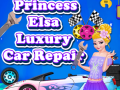 खेल Princess Elsa Luxury Car Repair