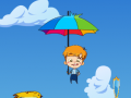 खेल Umbrella Falling Guy