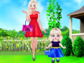 ಗೇಮ್ Mother & Baby Elsa Photoshoot