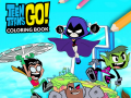 ગેમ Teen Titans Go Coloring Book