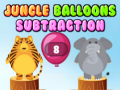 खेल Jungle Balloons Subtraction