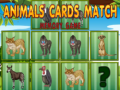खेल Animals Cards Match 