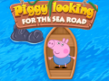 ગેમ Piggy Looking For The Sea Road