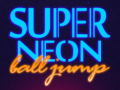 खेल Super Neon Ball jump