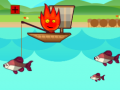 खेल FireBoy And WaterGirl Go Fishing