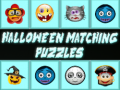 खेल Halloween Matching Puzzles