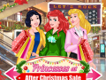 ಗೇಮ್ Princesses at After Christmas Sale