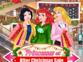 खेल Princesses at After Christmas Sale