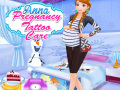 खेल Anna Pregnancy Tattoo Care