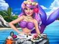 ગેમ Princess Mermaid Makeup Style