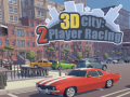 खेल 3D City: 2 Player Racing