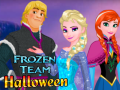 खेल Frozen Team Halloween