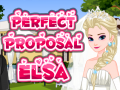 खेल Perfect Proposal Elsa