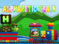 खेल Alphabetic train