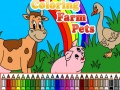 ગેમ Coloring Farm Pets