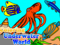 ગેમ Coloring Underwater World