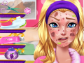 खेल Barbie Hero Face Problem