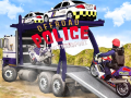 खेल Offroad Police Cargo Transport