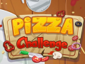 खेल Pizza Challenge