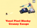 ગેમ Voxel Pixel Blocky Granny Escape