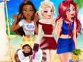 ಗೇಮ್ Disney Princesses Summer Braids