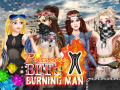 खेल Princess BFFS Burning Man