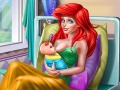 விளையாட்டு Princess Mermaid Mommy Birth