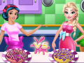 खेल Princesses Cooking Contest