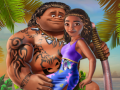 ಗೇಮ್ Polynesian Princess Falling in Love