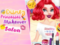 खेल Disney Princesses Makeover Salon