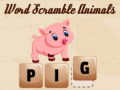 खेल Word Scramble Animals