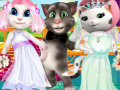 खेल White Kittens Bride Contest