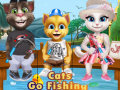 खेल Cats Go Fishing