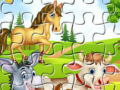 ગેમ Farm Animals Jigsaw