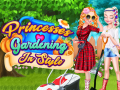 खेल Princesses Gardening in Style