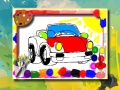ગેમ Cartoon Cars Coloring Book