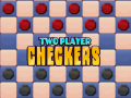 खेल Two Player Checkers