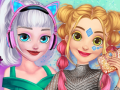 खेल Elsa and Rapunzel Future Fashion