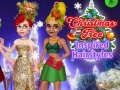 ಗೇಮ್ Christmas Tree Inspired Hairstyles