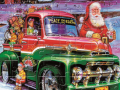 खेल Santa Trucks Jigsaw